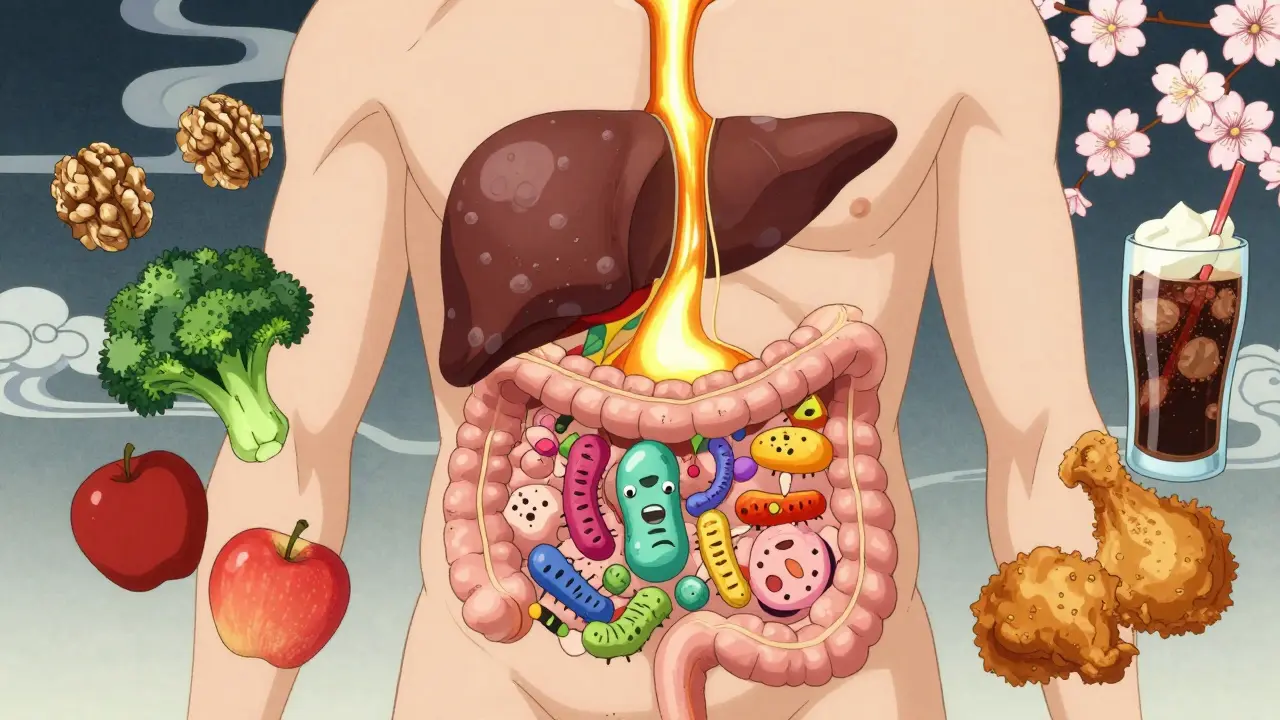 Nonalcoholic Fatty Liver Disease and Gut: Diet and Weight Loss