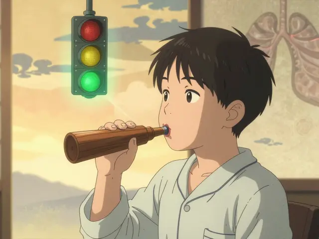 Peak Flow Monitoring in Asthma: Daily Tracking and Thresholds